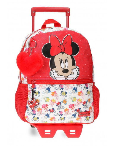 MOCHILA ADAP.32CM.C/CARRO MINNIE DIVA